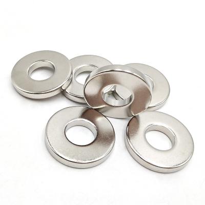 China Industrial Magnet N52 Ring Neodymium Permanent Magnet Rare Earth For Motor for sale