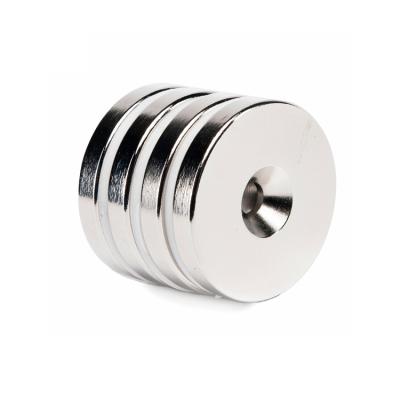 China Industrial High Quality Permanent Round Neodymium Countersunk Magnet for sale