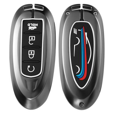 China Glow-in-the-dark silicone keys 2021 new car key accessories new smart high-end high quality apply to infiniti smart remote key for sale