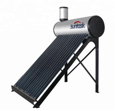 China 200L PVDF Non-pressure Vacuum Tube Solar Water Heater for sale