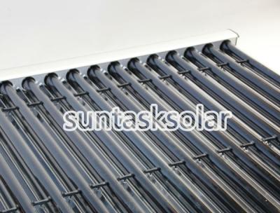 China Keymark Solar Stainless Steel Certified Solar Heat Pipe Heater With CPC Reflector 24 Tubes (SHC24) for sale