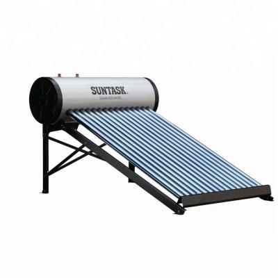 China FVDF Suntask 123 Plug Vacuum Tube Direct Compact Non-pressure Anti Freezing Solar Water Heater for sale