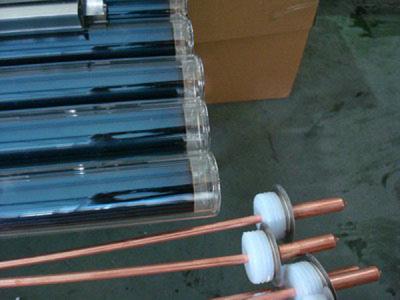 China Borosilicate Glass 3.3 Water Heater Tube Three Elements Heat Solar Pipe Evacuated Tube For Pressurized Solar Collector 58*1800 for sale