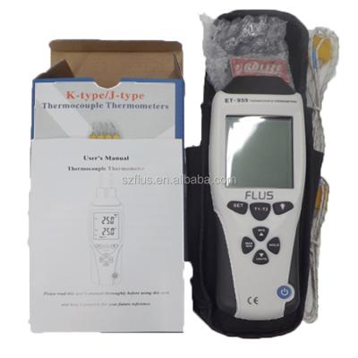 China k type thermocouple thermometer safety HS code thermocouple thermometers ET-959/959D/960/960D for sale