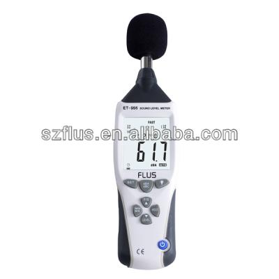 China Portable Sound Level Meter With Large LCD Screen Display 9V Battery Included ET-956/958 for sale