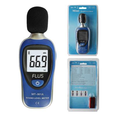 China Factory Directly MT-901A Sound Level Meter Digital Noise Decibel Audio Detector 144*55*38mm for sale