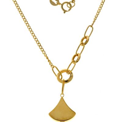 China Nickel Free Lead Free Best Quality Gold Plated Mother And Daughter 18K Gold Chain Necklace Trendy for sale