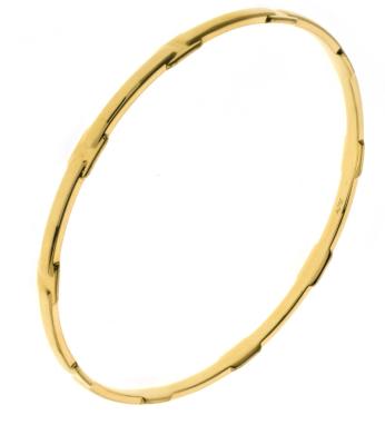 China Best Selling Trendy Price 18K Yellow Gold Favorable Solid T-design Luxury Bracelets For Women for sale