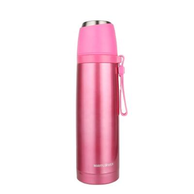 China Best Selling PORTABLE Double Wall 18oz Tumbler Stainless Steel BPA Free Vacuum SUS304 Cup With Handle for sale