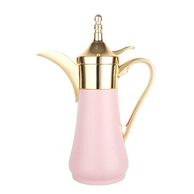 China NEW ARRIVAL 250ML VACUUM HEALTH ARABIC COFFEE POT PORTABLE STAINLESS STEEL DALLAH MATERIAL for sale