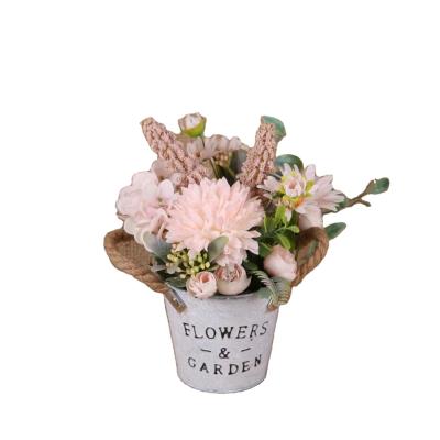 China High Quality Mini Flower Artificial Daisy Flowers Small White Rose Flowers For Home Decoration Wedding Decoration for sale