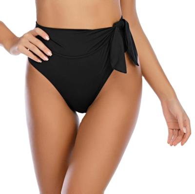 China 2021 Breathable High Waist Wholesale Breathable Swimwear Solid Bikini Swim Shorts for sale