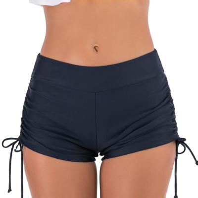 China Women Breathable Sports Breathable Cheap Swimwear And Solid Beach Wear Shorts Summer Swim Shorts for sale