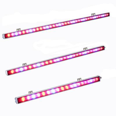 China Seed starting 55cm 54w IR red blue white UV nalite led grow light led grow lights for hydroponic indoor plants for sale