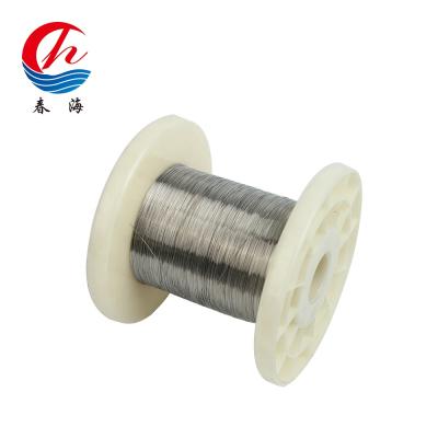 China Heating Chunhai Model 0.2mm 0.254g/m Nichrome Polished Wire for sale