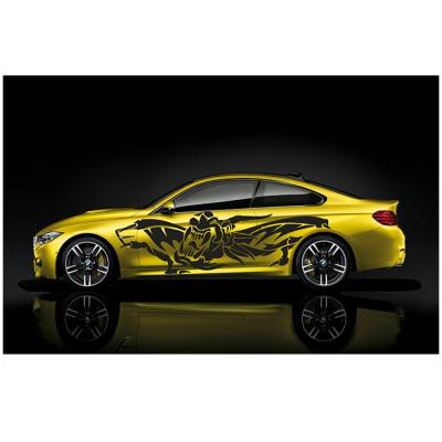 China Custom Body Paint Decal Sticker Self Adhesive Vinyl Vehicle Wrap Car Body Sticker Picture for sale