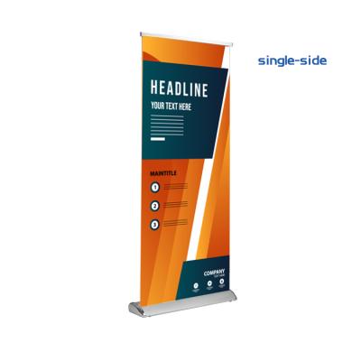 China Retractable Portable Hot Selling Aluminum Roll Up Standee Roll Up Banner Stand for sale