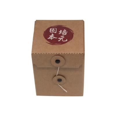 China Recycled Flat Packing Custom Materials Soap Jar Holder Foldable Gift Box Kraft Rigid Paper Luxury Candle Packaging Box for sale