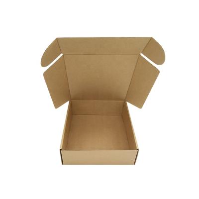 China Recyclable Hot Sale Custom Printed Cheap Red Brown Mail Corrugated Cardboard Shape Paper Box for sale