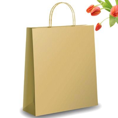 China Handmade Perfect Mixed Size White Brown Kraft Paper Mailing Shopping Bags With Handles for sale