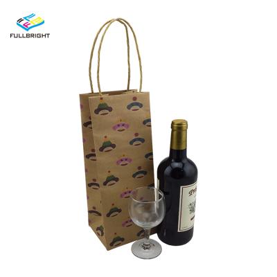 China Printing Brown Paper Bag Recyclable Custom Paper Shopping Bags With Clean Juniper Logo Paper Bag for sale