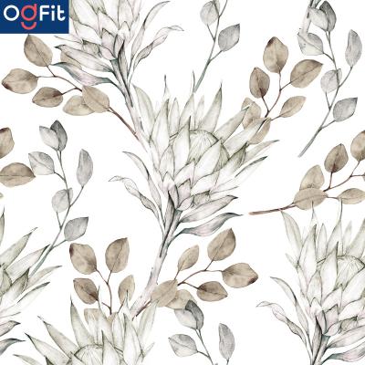 China Waterproof+ECO-Friendly+Self-adhesive Self-adhesive Peel and Stick Wallcovering DIY Decorative Modern Waterproof Floral Wallpaper for sale