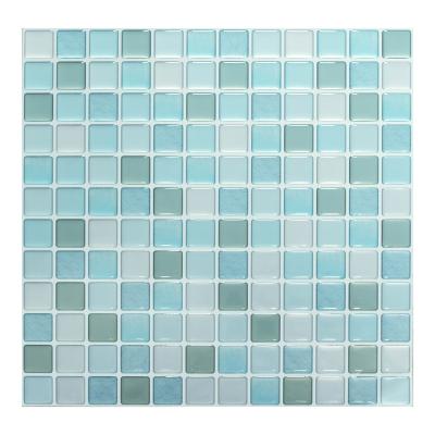 China Cheap Waterproof+Self-adhesive Mosaic Peel and Stick Backsplash Wall Tiles For Kitchen for sale