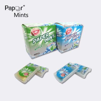 China Wholesale Bozai Natural Dental Care Cleaner Paper Mint For Wholesales for sale