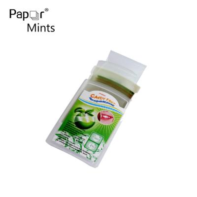 China Sugar Free Fresh Paper Mint Snacks Sugar Free Traditional Healthy Chinese Puff Strips (Xyitol) for sale