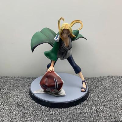 China Cartoon Toy GK 26CM Anime JIRAIYA Tsunade Action Number PVC Collectible Model Toy For Gifts for sale