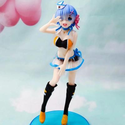 China 23cm cartoon toy about starting life in a different world from zero pvc collection action count rem model toy for gifts for sale