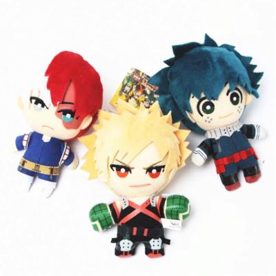 China Fasion Anime 15Cm My Hero Academia bakugou katsuki plush doll soft stuffed doll for gifts for sale