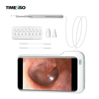 China Free App Download 5 Inch Screen IPS Screen Ear Spoon Ear Wax Remover Kit Electronic Otoscope Camera For Personal Care for sale