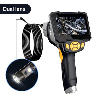 China Handheld Visual Pipe Inspection Face Recognition 112-2 Private Label HD Borescope Endoscope Camera with Dual Camera for sale