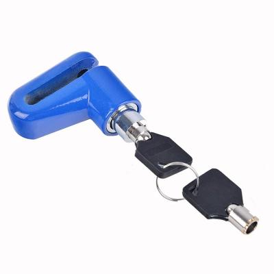 China Bike Steel Motorcycle Bike Bicycle Pick Brake Collar Disc Anti Theft Lock for sale