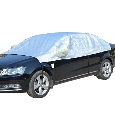 China Rain Is Prevented Bask In The Car Cover Waterproof Car Cover Full Set Auto Body Blue Folding Cover for sale