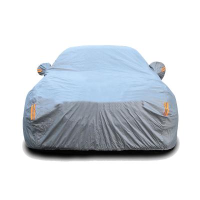 China Waterproof Car Covers Customized Waterproof Sun Rain Snow Protection Car Body Cover for sale