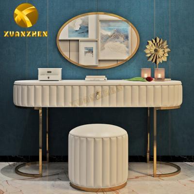 China Factory Convertible Furniture Factory Wooden Bedroom Cabinet Dresser and Chair Stool Stainless Steel Dresser Legs Dressers with Drawers for sale