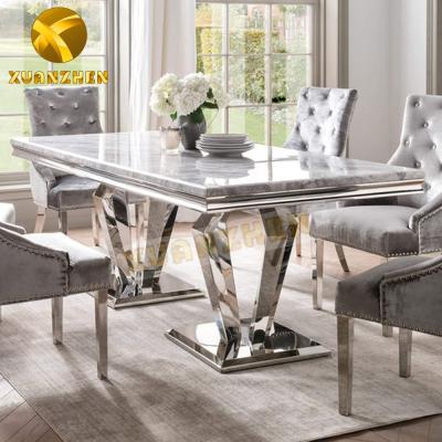 China Convertible Other Home Marble Dining Table DT053 Furniture Dining Tables And Chair Sets Dining Tables for sale