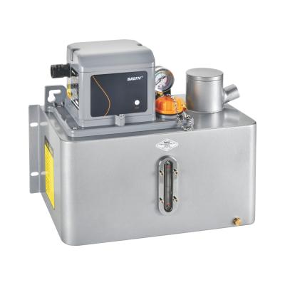 China China BAOTN BTD 45W 110V volumetric lubrication system oil lubrication pump with 8L tank with oil return with continuous motor for sale