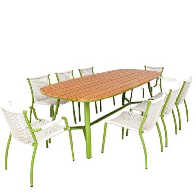 China Modern new design garden dinning table chair for restaurant outdoor furniture for sale