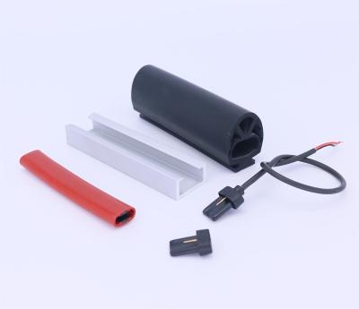 China EPDM+Silicon Rubber Edge Sensor Anti-Pinch Safety Pressure Sensitive Rubber Edge For Garage Doors for sale