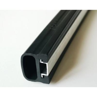 China Custom EPDM R211 OEM Factory Supply Safety Edge Sensor Profile For Auto Products EPDM Rubber Profile for sale