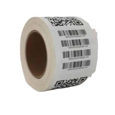 China Waterproof Chinese Manufacturers Self Adhesive Waterproof Label Printing Sticker Custom for sale