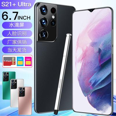 China Dual SIM Card Global Original Wholesale S21+U 5G Smartphone 12GB+512GB MTK Mobile Phone HD LIYUN Android Mobile Phones for sale