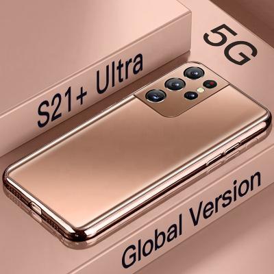 China Dual SIM Card 3 Sim Card Cheapest Mobile Unlocked S21 Phone Online Shopping Global CPU USA Canada Android Camera Version Slider Smartphone for sale