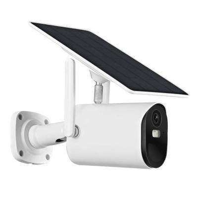 China Outdoor Human Motion 1080P Wifi Wireless Solar Panel Battery Camera Security IP Camera Smart Home Night Vision P2P Cloud Storage for sale