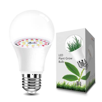 China Seed Starting Full Spectrum LED Grow Light Bulbs Indoor Plants Bulbs Upgraded For Seedlings E26/E27 Grow Bulb for sale