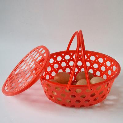 China Multifunctional Mesh Plastic Kitchen Storage Round Basket Of Viable Small Goods for sale