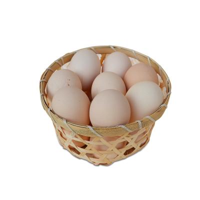 China Sustainable Natural Disposable Biodegradable Hand - Eco Friendly Woven Bamboo Egg Rack Storage Basket for sale